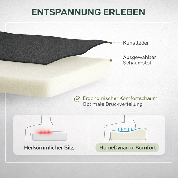 Aufstehsessel – Premium – 1 Motor – Modell Stefan - Schwarz