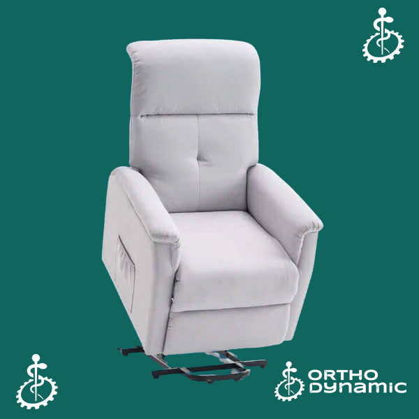Aufstehsessel – Eco – 1 Motor – Hellgrau – Modell Gaston